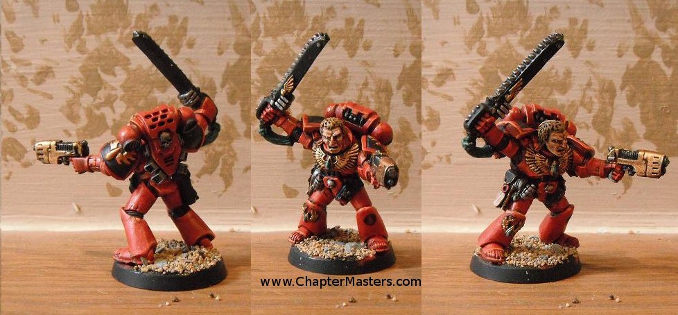 Blood Angel Sargent, rouge trader blood angel sargent, old blood angel sargent, oop blood angel sargent, 40k blood angel, chaptermasters,